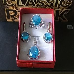 .925 Three piece Bridal/wedding/Easter set.